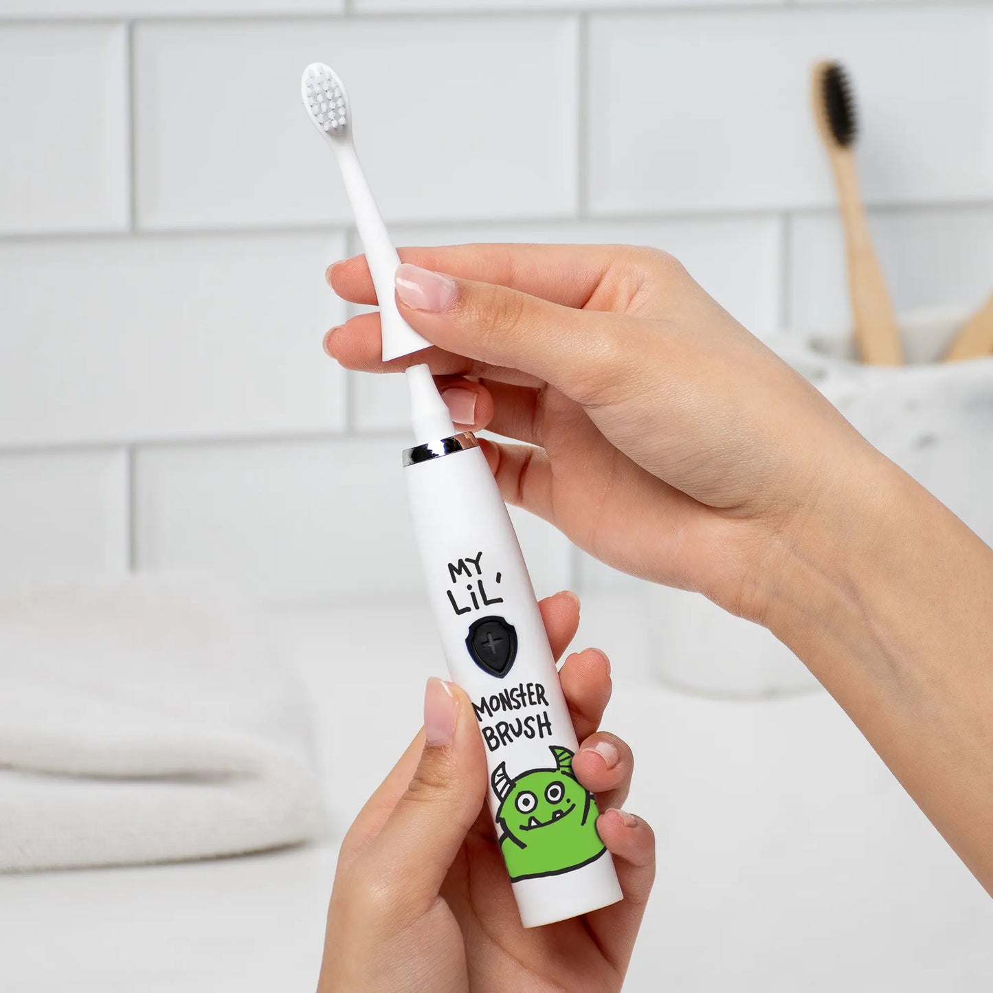 Kids "Monster" Rechargeable Electric Toothbrush